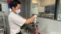 Dari sekian banyak gerai burger premium yang ada gerai burger baru, Burger Garage. Burgernya diracik  dengan bahan-bahan berkualitas dan semuanya homemade. Foto: detikFood