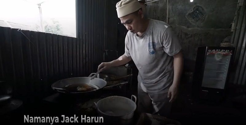 Jack Harun, eks napiter bom bali jualan soto