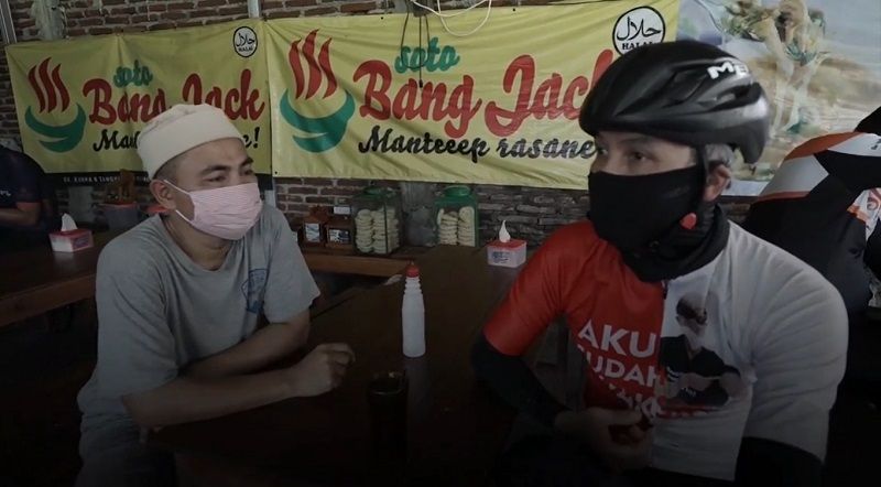 Jack Harun, eks napiter bom bali jualan soto