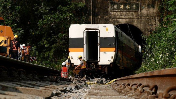 Kecelakaan kereta di Taiwan: Jaksa minta pihak yang bertanggung jawab ditangkap