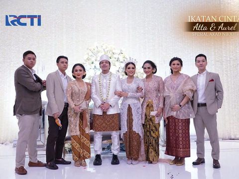 Krisdayanti di Pernikahan Atta Halilintar dan Aurel Hermansyah