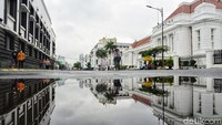 Kini kawasan Kota Tua tak seramai sebelum pandemi COVID-19.