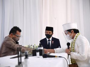 Pro-kontra Mengemuka Usai Jokowi Jadi Saksi Nikahan Aurel-Atta
