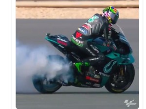 Motor Yamaha Ngebul di FP1 MotoGP Doha, Morbidelli: Bukan Masalah Besar