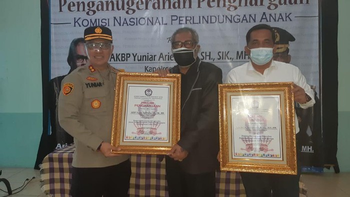 Polres Pulang Pisau Diberi Penghargaan Usai Ungkap dengan Cepat Kasus Kekerasan ke Wanita dan Anak