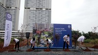 Nihon Park dapat diakses oleh seluruh penghuni apartemen untuk mengisi waktu luang sambil menikmati nuansa Jepang yang dihadirkan. Memasuki area Nihon Park, pengunjung akan disambut Ceremonial Walk, gerbang utama Nihon Park yang bergaya Jepang. Foto: dok. Vasanta Innopark
