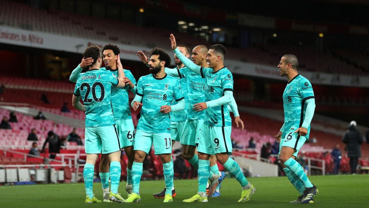 Liverpool menghadapi Real Madrid di Liga Champions dengan modal dua kemenangan beruntun di Liga Inggris (Foto: Getty Images/Catherine Ivill)