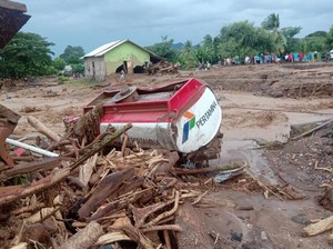 BNPB: Korban Tewas Banjir Bandang-Longsor di NTT Jadi 68 Orang