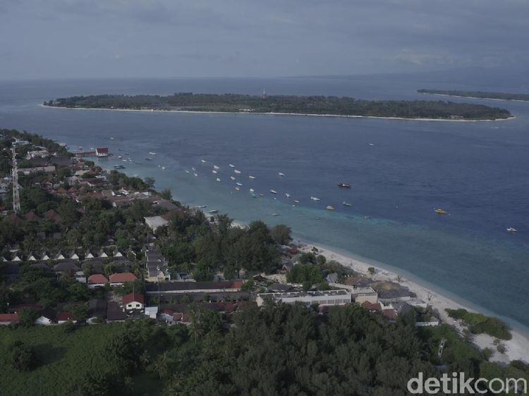Potret Gili Trawangan Kini dari Udara
