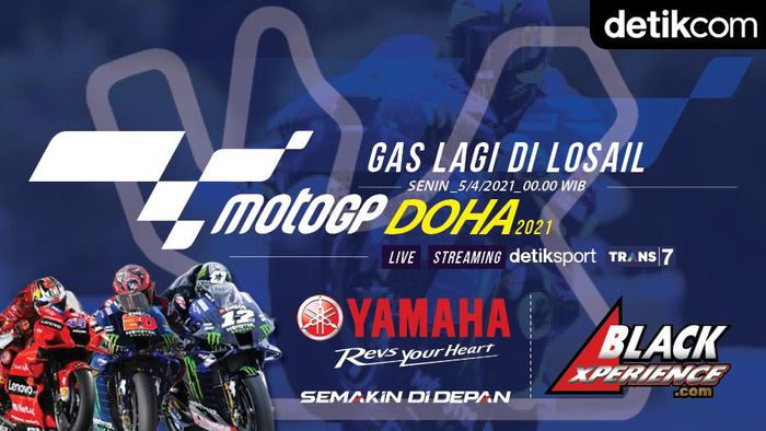 Infografis MotoGP Doha 2021 Infografis MotoGP Doha 2021
