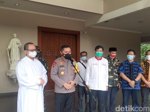 Cek Pengamanan Gereja di Tangsel, Kapolda Metro: Kondisi Sangat Kondusif
