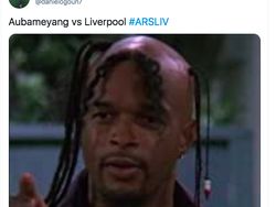 Arsenal Dihajar Liverpool, Rambut Aubameyang Jadi Ejekan