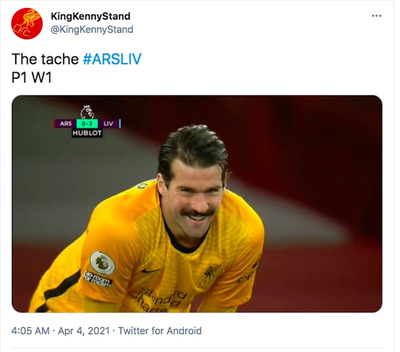 Meme Arsenal Liverpool