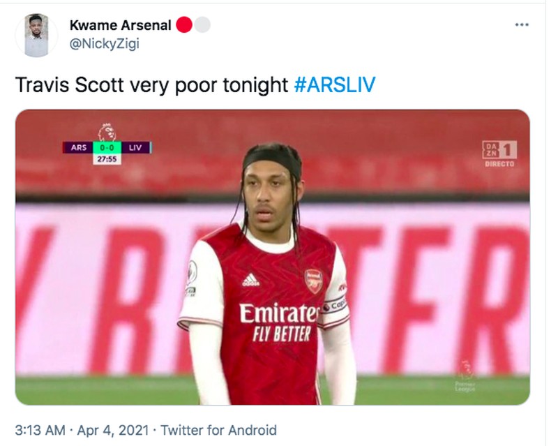 Meme Arsenal Liverpool