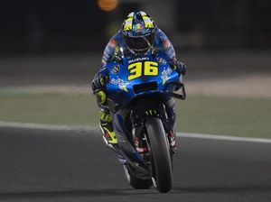 Momen Saling Senggol Joan Mir dan Jack Miller di MotoGP Doha