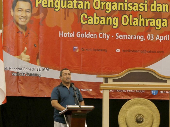 Wali Kota Semarang Hendrar Prihadi