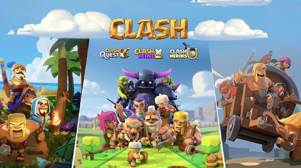 3 New Game Supercell, Brother Clash of Clans