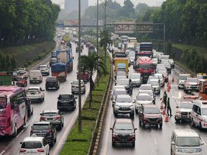 Tol JORR hingga Jalanan di Depok-Tangsel Macet di Hari Lebaran