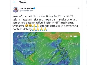 Apa Itu Windy, Aplikasi Cuaca Pilihan Susi Pudjiastuti