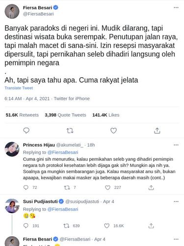 Kontroversi kehadiran Jokowi di pernikahan Atta dan Aurel