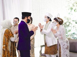 Kontroversi Kedatangan Presiden Jokowi di Pernikahan Aurel Hermansyah dan Atta