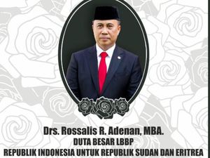 Dubes RI untuk Sudan Rossalis Adenan Meninggal Dunia