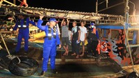 Sebelumnya Kapal MV Barokah Jaya menabrak MB Habco Pioneer di perairan Indramayu, Jawa Barat, pada Sabtu (3/4/2021).