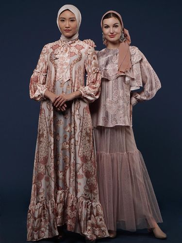 Fashion show 7 Brand indonesia di Ankara turky. Wearing Klamby