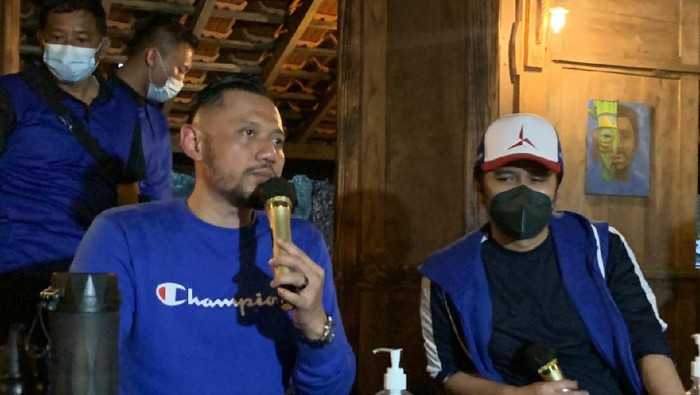 Ketua Umum Partai Demokrat (PD) Agus Harimurti Yudhyono di pasuruan