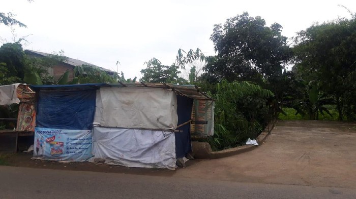 Lokasi penemuan benda bertuliskan Munarman FPI di Depok