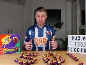 Wouw! Youtuber Ini Mampu Melahap 50 Creme Egg Dalam 24 Menit