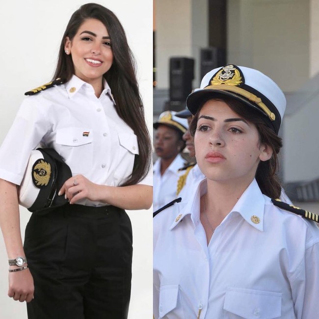 Di atas kapal, mereka semua para pria lebih tua dengan mentalitas yang berbeda, jadi sulit menemukan orang-orang yang berpikiran sama untuk diajak berkomunikasi. Sangat menantang untuk melalui semua ini sendirian dan dapat mengatasinya tanpa mempengaruhi kesehatan mentalku, tambahnya. Foto: Instagram @marwa.elselehdar