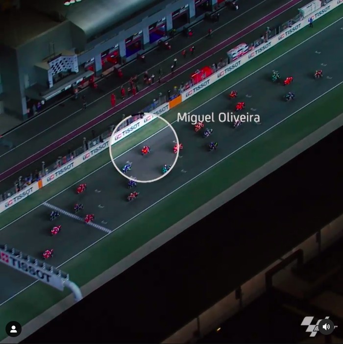 Miguel Oliveira Start Dari 12 Naik ke Posisi 4