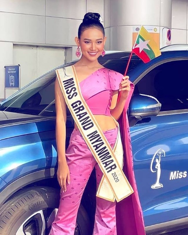 Han Lay merupakan runner up pertama dalam ajang Miss Universe Myanmar 2020. Sebagai juara kedua Miss Universe Myanmar 2020, dia pun didapuk mewakili negaranya di ajang Miss Grand International 2020 yang baru diadakan di Bangkok, Thailand pada 2021 ini. Foto: Dok. Instagram @hann_may, Facebook Miss Grand International