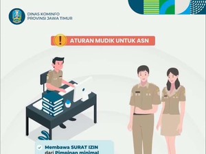 Muncul Video ASN Pemprov Jatim Boleh Mudik, Ini Penjelasan Sekdaprov