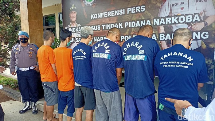 Pelaku narkoba di Kabupaten Bandung