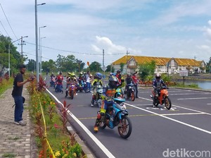 Road Race di Banyuwangi Dibubarkan Satgas COVID-19