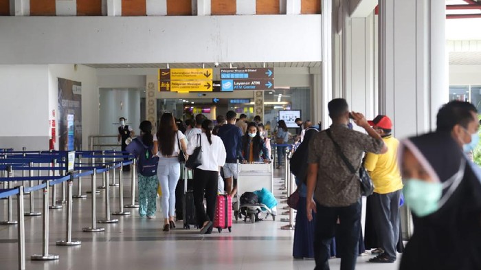 Situasi Bandara Ngurah Rai di hari libur akhir pekan Paskah