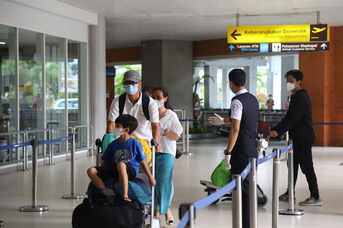 Situasi Bandara Ngurah Rai di hari libur akhir pekan Paskah