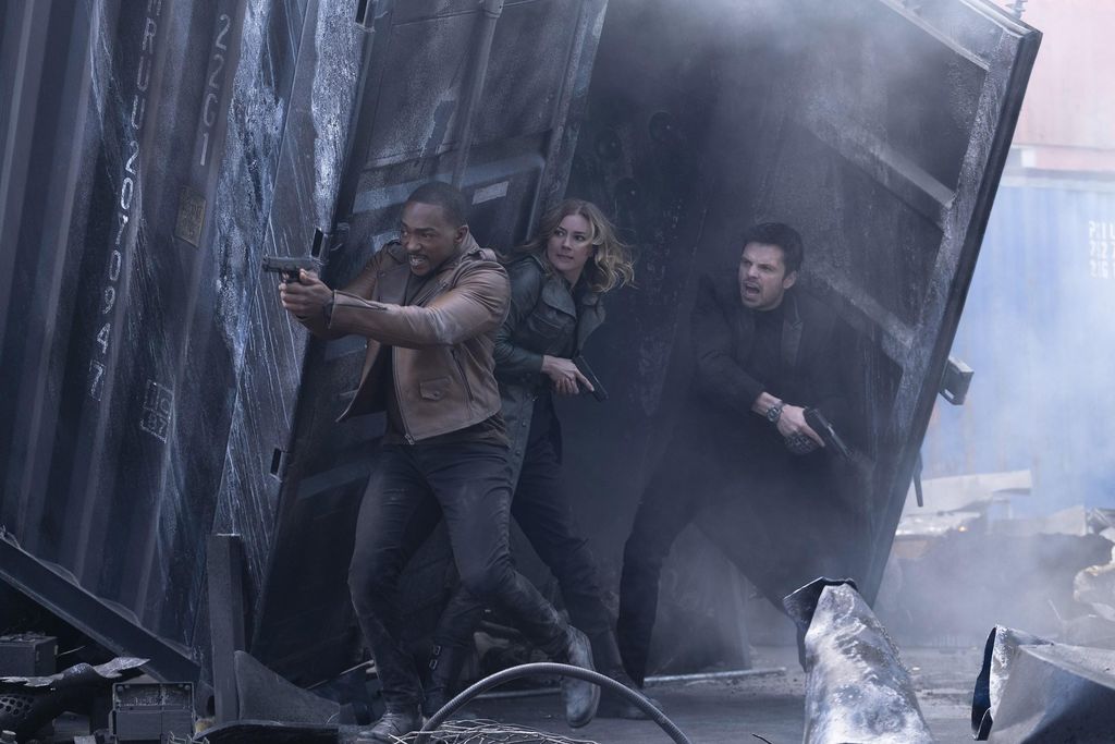 Karli Morgenthau (Erin Kellyman) in Marvel Studios' THE FALCON AND THE WINTER SOLDIER exclusively on Disney+. Photo courtesy of Marvel Studios. ©Marvel Studios 2021. All Rights Reserved.