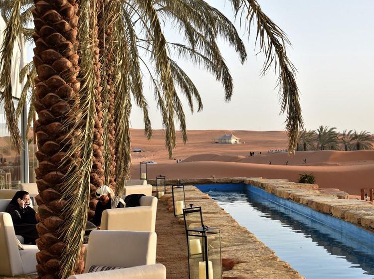 Ini Oasis di Tengah Gurun Tempat Menginap Crazy Rich Arab