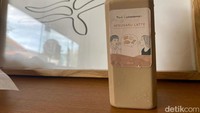 Di TIASA, kamu bisa minum es kopi susu vegetarian yang pastinya jauh lebih sehat. Nama minumannya Misugaru Latte (Rp 25.000), kepanjangan dari multi grain latte. Foto: detikFood