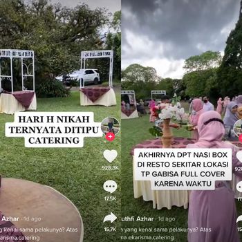 Viral di TikTok, vendor catering menghilang saat hari pernikahan tiba