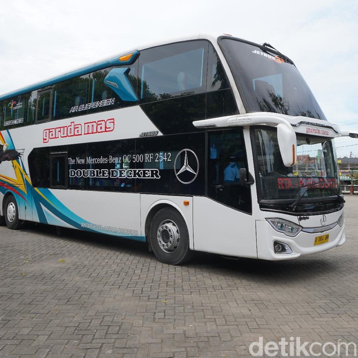 Bus Double Decker PO Garuda mas