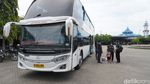 Potret Bus Double Decker Baru Jurusan Jakarta-Blora