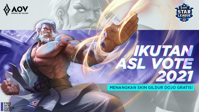 Dukung Tim Favorit di ASL 2021 Spring & Dapatkan Skin Gildur Dojo Gratis!