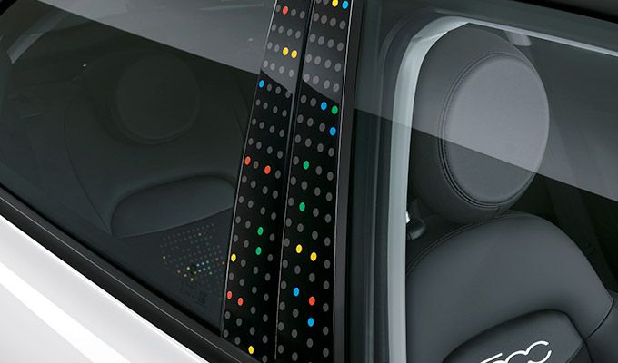 Fiat 500 Hey Google