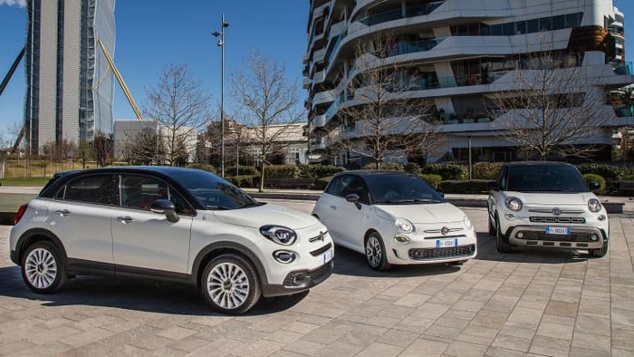 Fiat 500 Hey Google