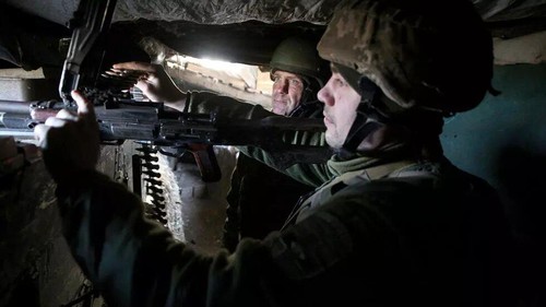 Ukraine has been battling pro-Russian separatists in the eastern Donetsk and Lugansk regions since 2014 Anatolii STEPANOV AFP/File