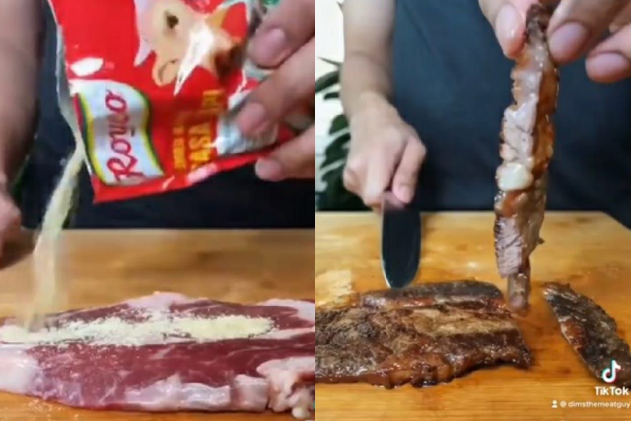 kreasi steak unik ala Dims The Meat Guy